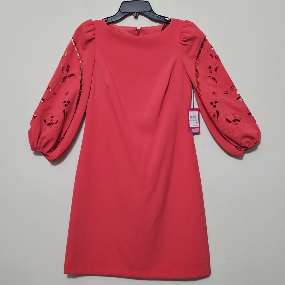 Vince Camuto Women's Dress Size 0 Fits XS Knee Lenght Ballon Sleeve Mini New 783